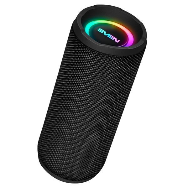 Speakers SVEN "PS-160", Black, 12W, TWS, Bluetooth, FM, USB, microSD, 1200mA*h 147100 Imagini