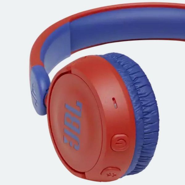 Headphones Bluetooth JBL JR310BT, Kids On-ear, Red 123720 фото