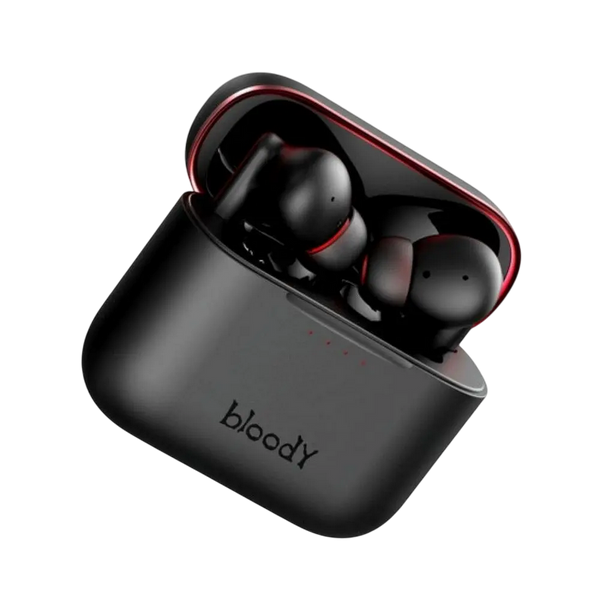 Gaming Wireless Earphones Bloody M90, 10 mm driver, 32 Ohm, 102db, 9g/41g, 40/500 mAh, 4h+20h, ENC, 137803 фото