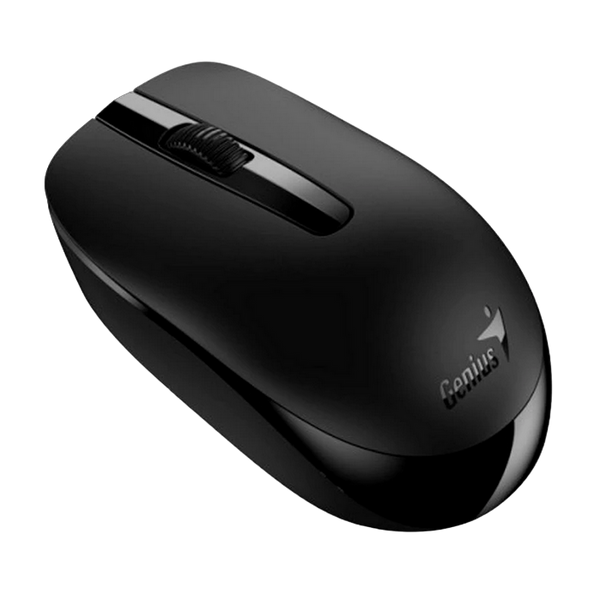 Wireless Mouse Genius NX-7007, Optical, 1200 dpi, 3 buttons, Ambidextrous, BlueEye, 1xAA, Black 145718 фото