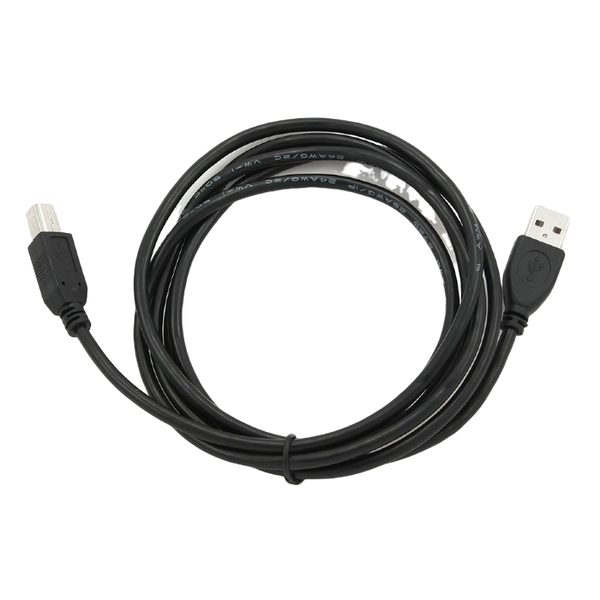 Cable USB, AM/BM, 1.8 m, USB2.0, High quality, Cablexpert, Black, CCP-USB2-AMBM-6 42854 фото