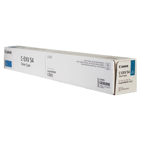 Toner Canon C-EXV54 Cyan (207g/appr. 8.500 pages 5%) for iR C31xx, C30xx 81745 фото