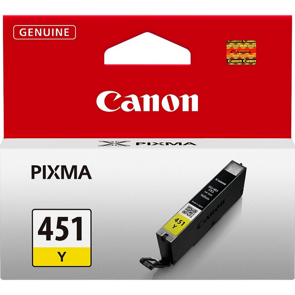 Ink Cartridge Canon CLI-451Y, Yellow 57372 Imagini