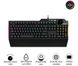Gaming Keyboard Asus TUF Gaming K1, Mech-Brane, Volume knob, Spill-resistance, RGB, 19-KRO, USB 115707 фото 2
