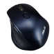 Wireless Mouse Asus MW203, Optical, 1000-2400 dpi, 6 buttons, Ergonomic, Silent, 1xAA, BT/2.4, Blue 138510 Imagini 6