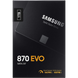 2.5" SATA SSD 1.0TB Samsung 870 EVO "MZ-77E1T0BW" [R/W:560/530MB/s, 98K IOPS, MGX, V-NAND 3bit MLC] 124284 фото 8