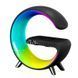 Smart Lampa Led G-Shaped Speaker & &Icirc;ncărcător wireless & Alarm Clock NH-69 Black 247561 Imagini 4