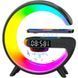 Smart Lampa Led G-Shaped Speaker & &Icirc;ncărcător wireless & Alarm Clock NH-69 Black 247561 Imagini 5