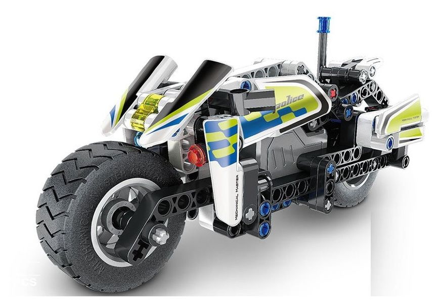 5806, XTech Bricks: Pull Back Police Motorbike, 193 pcs 113962 фото