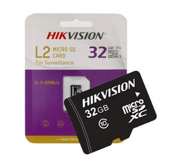 Hikvision card de memorie, MicroSDHC 32Gb, HS-TF-L2/32G 6611451 фото