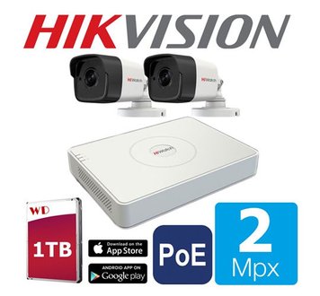 HIKVISION by HIWATCH POE 2 Megapixeli IP 1TB ID999MARKET_6597855 фото