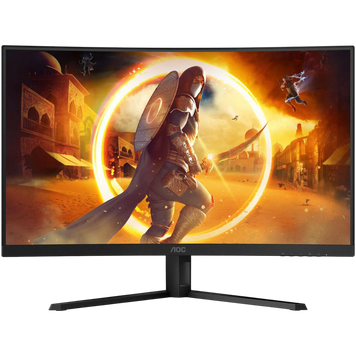 31.5" AOC CQ32G4VE, Black, VA, 2560x1440, 180Hz, AdaptiveSync, 0.5msMPRT, 300cd, HDR10, HDMI+DP 230808 фото
