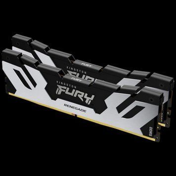 64GB DDR5-6400MHz Kingston FURY Renegade (Kit of 2x32GB) (KF564C32RSK2-64), CL32-39-39, 1.4V, Black 216336 фото