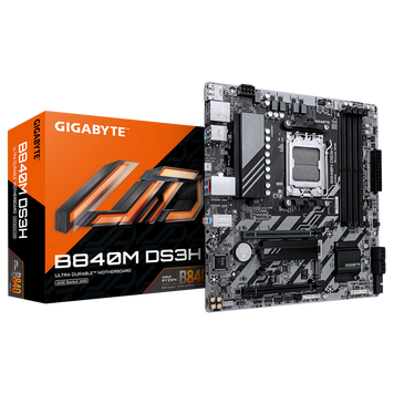 MB AM5 Gigabyte B840M DS3H mATX 235400 Imagini