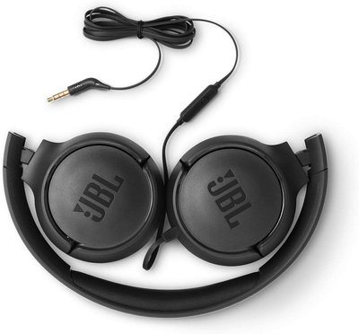 Headphones JBL T500 Black, On-ear. 90165 фото