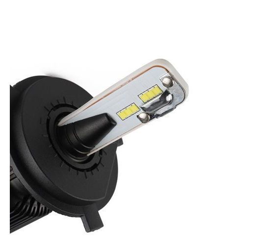Becuri LED auto H3 12V-24V 8000LM, 6500K, Radiator 6590557 Imagini