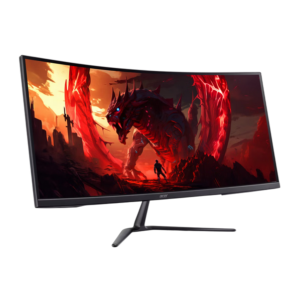 34" ACER Nitro ED340CURX0bmiipx VA-Curved, 3440x1440, 200Hz, 1msVRB, 250cd, DCR100M:1,DP+HDMI, Spkrs 248193 фото
