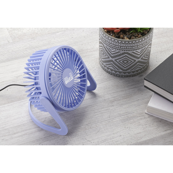 Ventilator Cellularline Desk Breeze, Violet 267635 Imagini