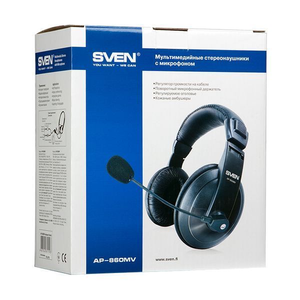 Headset SVEN AP-860MV with Microphone 4125 Imagini