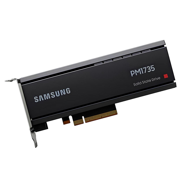.AIC SSD 1.6TB Samsung PM1735 [PCIe 4.0 x8, R/W:7000/2400 MB/s, 1000k/200k IOPS, TBW 8.76PB, TLC] 129976 фото