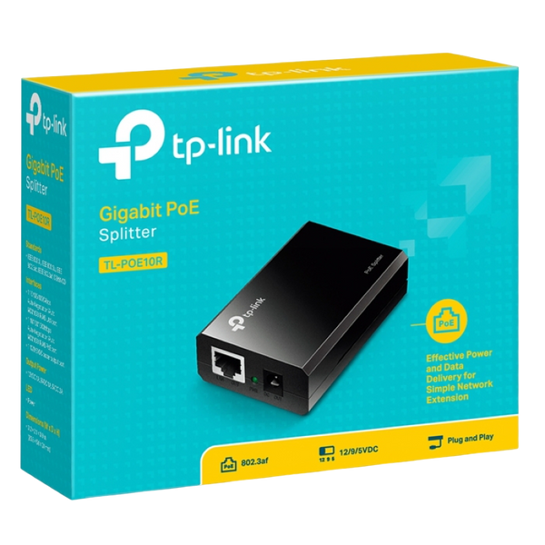 PoE Receiver Adapter,TL-PoE10RData and power carried over the same cable up to 100 m,5V/12V output 31014 фото