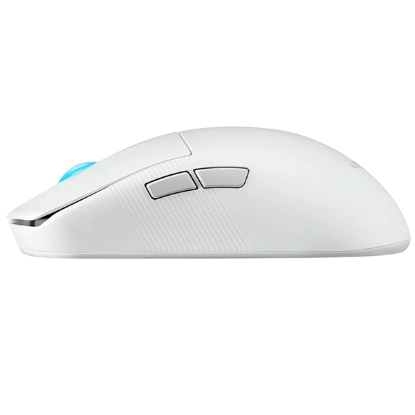 Gaming Wireless Mouse Asus ROG Harpe Ace Mini, 42k dpi, 5 buttons, 750IPS, 50G, 49g, Ambidextrous, Opt.SW, 2m, USB+2.4Ghz+BT, White 262604 Imagini