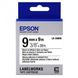 Tape Cartridge EPSON LK3WBW; 9mm/9m Strong Adhesive, Black/White, C53S653007 117858 фото 1