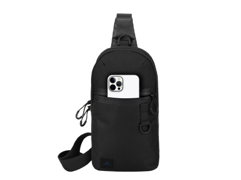 Waistpack Bag Rivacase 5312, for 10.1", Black 144823 Imagini