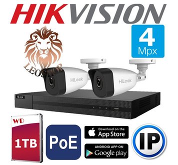 HIKVISION by HILOOK 4 Megapixeli IP POE ID999MARKET_6597819 фото