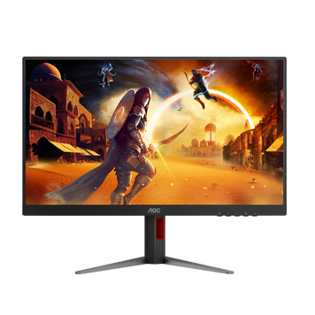 27" AOC 27G4HA, Black, IPS, 1920x1080, 200Hz, AdaptiveSync, 0.5msMPRT, 300cd, HDR10 ,HDMI+DP, Spkrs, 245378 фото