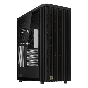 Case ATX Asus ProArt PA401 Wood Edition, 2x160mm & 1x120mm, PWM Hub, Tempered Glass, Dust Filter, 2x 231619 фото
