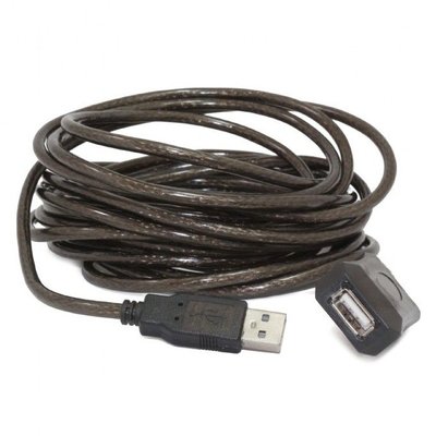 Cable USB,USB AM/AF, 5.0 m, Active USB2.0, Cablexpert, UAE-01-5M 84442 фото