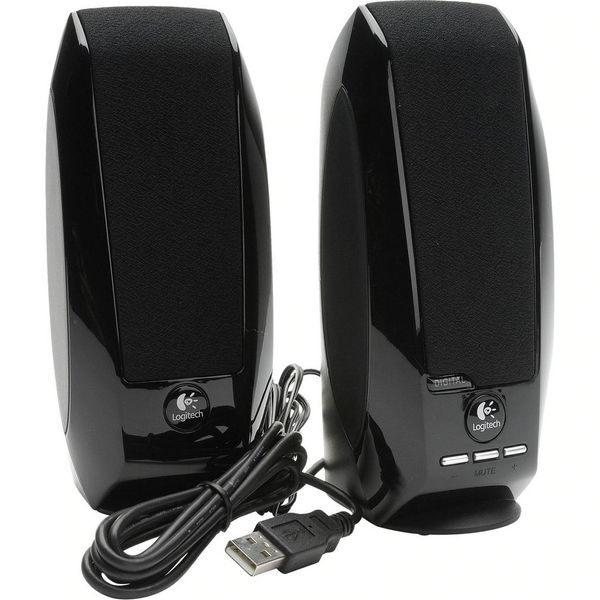 Speakers Logitech S150 2.0, USB, Black, Travel Case, OEM 24460 фото