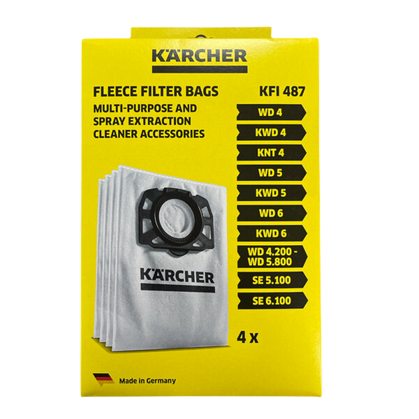 2.863-006.0 Filtru sac fleece WD 4/5/6 (set 4) 236212 Imagini