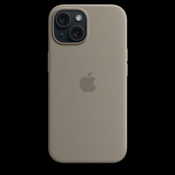 Smartphone Apple iPhone 15 Silicone Case with MagSafe - Clay 208735 Imagini