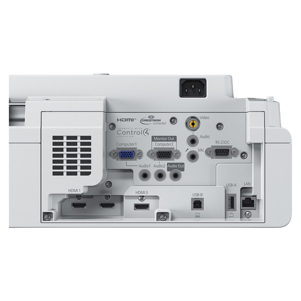Projector Epson EB-720; UST, LCD, XGA, Laser 3800Lum, 2.5M:1, LAN, Wi-Fi,16W, White 201243 Imagini