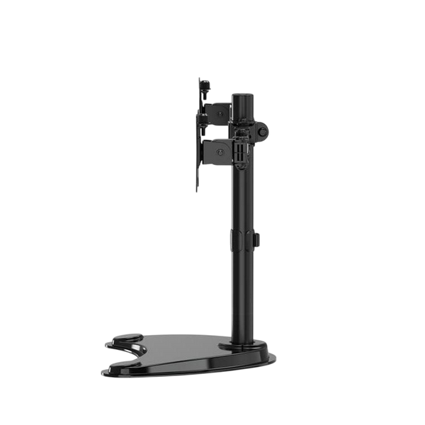 Table/desk stand for 2 monitors Gembird MS-D2ST-02, 13"-32", max.8kg, VESA: 75x75, 100x100 261147 Imagini