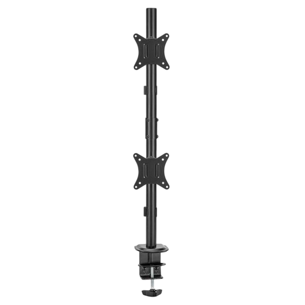Table/desk stand for 2 monitors Gembird MS-D2ST-02, 13"-32", max.8kg, VESA: 75x75, 100x100 261147 Imagini