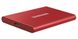 2.0TB (USB3.2/Type-C) Samsung Portable SSD T7 , Red (85x57x8mm, 58g, R/W:1050/1000MB/s) 124750 фото 1