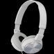 Headphones SONY MDR-ZX310AP, Mic on cable, 4pin 3.5mm jack L-shaped, Cable: 1.2m, White 205742 фото 6