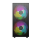 Case ATX GAMEMAX Aero, w/o PSU, 0.5mm, 2x200mm & 1x120mm ARGB Вентиляторs, ARGB+PWM Hub, Front Mesh, TG, DF 128371 фото 11