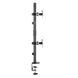 Table/desk stand for 2 monitors Gembird MS-D2ST-02, 13"-32", max.8kg, VESA: 75x75, 100x100 261147 Imagini 14