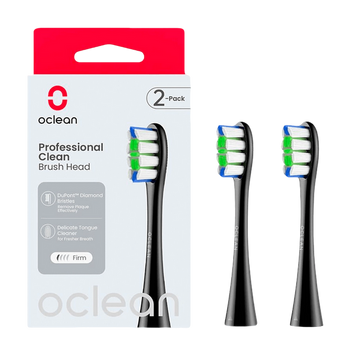 Plaque Control Brush Head Oclean P1C5 B02 2-pk, Black 224486 фото