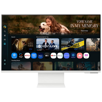 32" SAMSUNG Smart Monitor M8 M80F,White,VA,3840x2160,60Hz,4ms,400cd,HDR10,HDMI+USB+TypeC,Bluetooth,W 248000 фото
