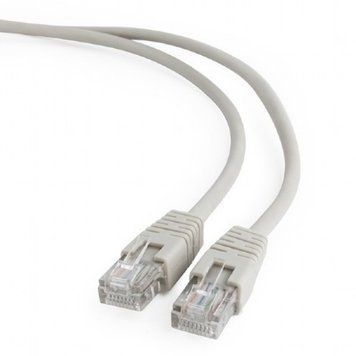 2m, Patch Cord Gray PP12-2M, Cat.5E, Cablexpert, molded strain relief 50u" plugs 26605 фото