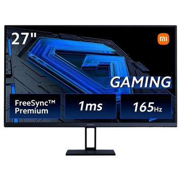 27" XIAOMI Gaming Monitor G27i, Black, IPS, 1920x1080, 165Hz, 1msGTG, 250cd, HDR10, HDMI+DP 218512 Imagini