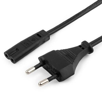 Power Cord PC-220V 1.8m Russian Plug, Cablexpert, Black, PC-184/2 54007 фото