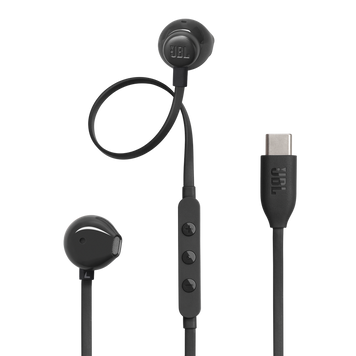 Earphones JBL T305C, Black 229933 Imagini