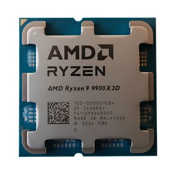 Procesor AMD Ryzen 9 9900X3D (4.4-5.5GHz, 12C/24T, L2 12MB, L3 128MB, 5nm, 120W), Socket AM5, Tray 230490 Imagini