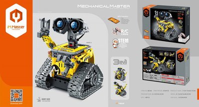 8039, iM.Master Bricks R/C Robot 3in1.R/C & APP Progamming.452 PCS 143620 фото